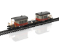 Preview: Märklin H0 46850 Kuppelwagen-Set "Sputnik" Swiss Express der SBB - Neuheit 2025