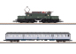 Preview: Märklin Z 81221 Nahverkehrszug mit E-Lok BR 194 und Silberling der DB - Neuheit 2025