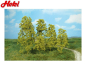 Preview: Heki H0/TT/N 1640 Naturbäume 12 Stück hellgrün 