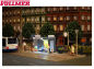 Preview: Vollmer H0 45154 Bushaltestelle mit LED-Beleuchtung 