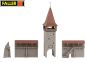 Mobile Preview: Faller N 232171 Altstadtturm mit Mauer 