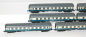 Preview: Minitrix N 3074 3075 3076 7 x Personenwagen / Gepäckwagen der DB