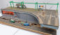 Preview: Modellbahn Diorama H0 Wuppertaler Schwebebahn mit Trafo und Beleuchtung