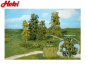 Mobile Preview: Heki H0/TT/N 1671 Blätterbäume und Büsche 15 Stück mittelgrün 