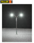 Mobile Preview: Faller N 272121 LED-Straßenbeleuchtungen, Peitschenleuchten (3 Stück) 
