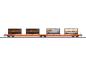 Mobile Preview: Märklin H0 47471 Doppel-Taschenwagen T3000e mit Bertschi Containern der Wascosa - Neuheit 2024