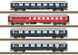 Preview: Trix H0 23233 Wagen-Set F 41 Senator der DB "mit LED-Beleuchtung" 