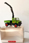 Preview: Wiking 1:87 6470127 Unimog mit Ladekran A136