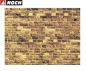 Preview: NOCH H0/TT 57750 Mauerplatte "Sandstein" 64 x 15 cm (1 m² - 50,94 €) 