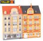 Preview: Faller H0 191758 2 Stadt-Reliefhäuser, 4-stöckig 