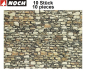 Preview: NOCH H0/TT 57710-S Mauerplatte "Dolomit" 10 Stück - je 64x15cm (1m²-48,85€)