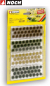 Preview: NOCH 07009 Grasbüschel dunkelgrün, mittelgrün, braun, gold-gelb (6 mm) 