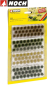 Mobile Preview: NOCH 07006 Grasbüschel XL dunkel + mittelgrün, braun, gold-gelb (9 mm) 