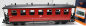 Preview: Train G 757-5803 4-achsiger Personenwagen rot 