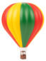 Preview: Faller H0 190161 Set Ballonfahrt 