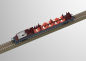 Preview: Trix H0 26470 Pullmanwagen-Set EDELWEISS (CIWL) "mit LED-Beleuchtung" 