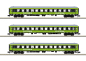 Preview: Minitrix / Trix N 15462 Schnellzugwagen-Set FLIXTRAIN - Sommerneuheit 2025 Preview: Minitrix / Trix N 15462 Schnellzugwagen-Set FLIXTRAIN - Sommerneuheit 2025
