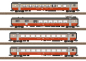 Preview: Trix H0 23690 Personenwagen-Set Swiss Express Typ EW III der SBB "LED-Innenbeleuchtung" - Neuheit 2025