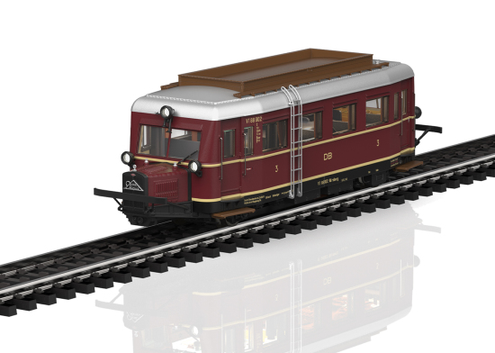 Märklin H0 38135 Wismarer Schienenbus VT 88.9 "Schweineschnäuzchen" der DB "mfx+ / Sound / LED-Innenbeleuchtung" - Neuheit 2025