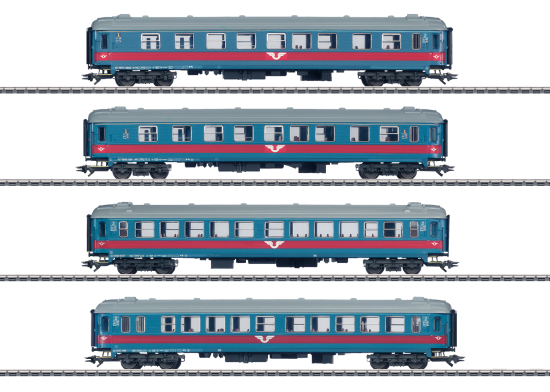 Märklin H0 43789 Inter-Regio-Zug der SJ - Neuheit 2025