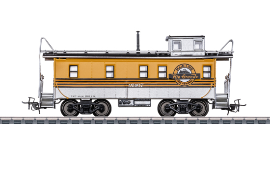 Märklin H0 45713 US-Güterzug-Begleitwagen Caboose "Tin Plate" der D & RGW "Rio Grande" - Neuheit 2025