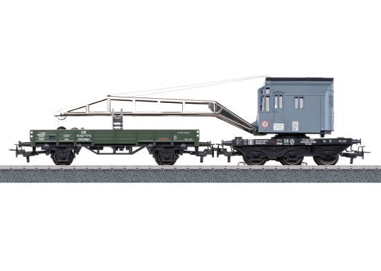 Märklin H0 46719 Kranwagen-Set mit Digital-Funktionen der DB - Neuheit 2025