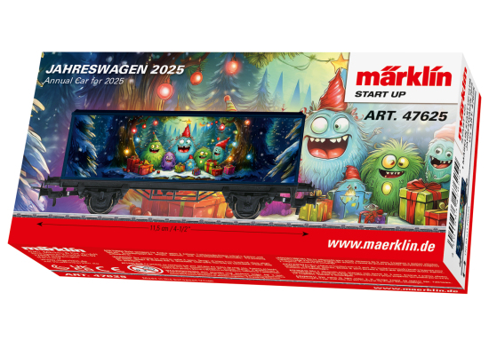 Märklin H0 47625 Containerwagen - Start up Club-Jahreswagen 2025  - Neuheit 2025