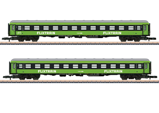 Märklin Z 87404 Personenwagen-Set 2 "Flixtrain" - Sommerneuheit 2025