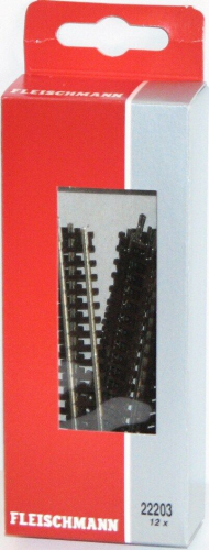 Fleischmann N 22203-S Gerades Gleis 104,2 mm (12 Stück) 