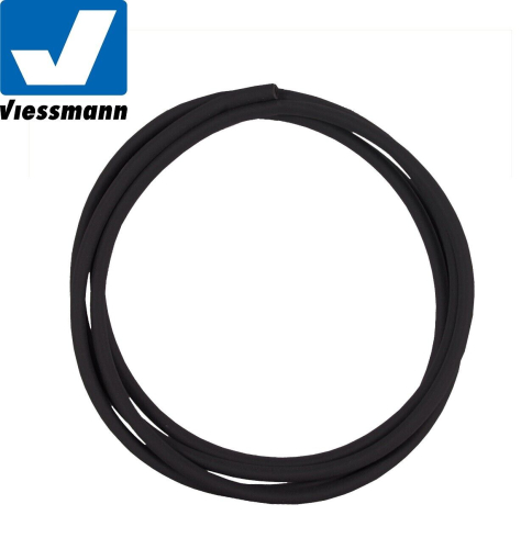 Viessmann 6816 Schrumpfschlauch Ø=1,2mm,40cm-Ring, schwarz(1m - 9,50€) 