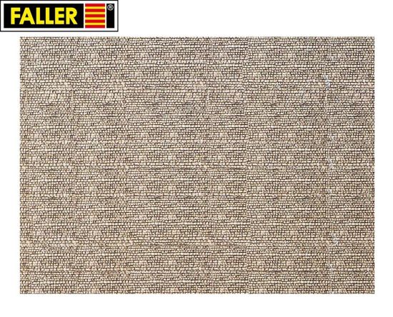 Faller N 222561 Mauerplatte "Pflaster" (1m² - 60,48 €) 