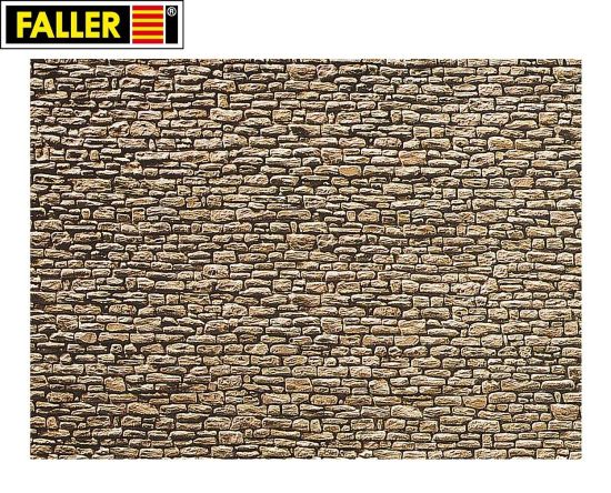 Faller N 222566 Mauerplatte "Bruchstein" (1m² - 60,48 €) 