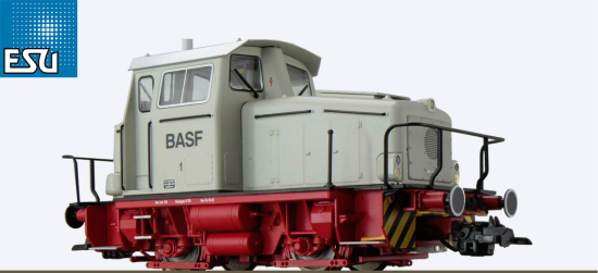 ESU H0 AC/DC 31432 Diesellok BR KG 230 B BASF "Sound + Dampf" 