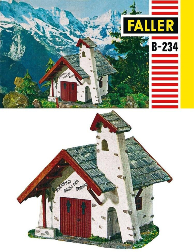 Faller H0 109234 B-234 Kapelle "Jubiläumsmodell 75 Jahre" 