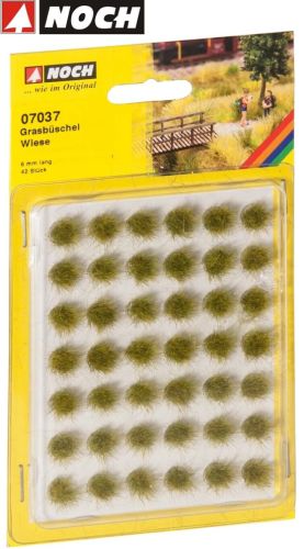 NOCH 07037 Grasbüschel Mini-Set "Wiese" (6 mm) 