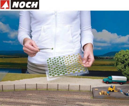 NOCH 07037 Grasbüschel Mini-Set "Wiese" (6 mm) 
