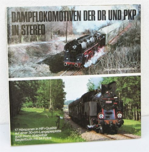 Speckenbach - Dampflokomotiven der DR + PKP in Stereo - mit Schallplatte LP 