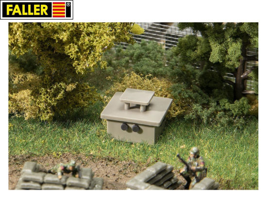 Faller Military H0 144072 Bunker-Notausstiege (2 Stück) 