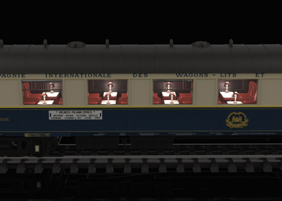 Märklin H0 42470 Pullmanwagen-Set „Edelweiß“ der CIWL "LED-Innenbeleuchtung" - Neuheit 2023