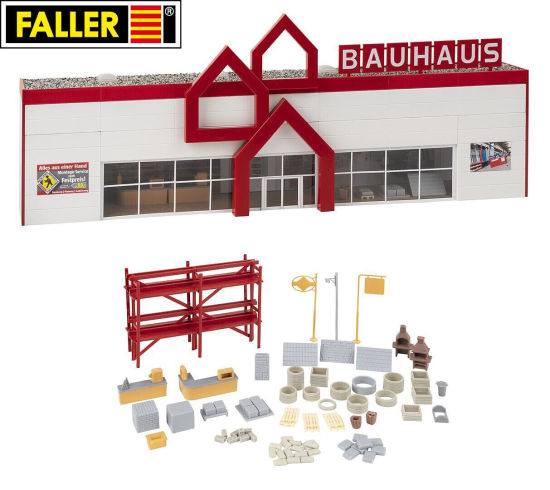 Faller H0 130889 Baumarkt "Bauhaus" Reliefmodell Systembau 