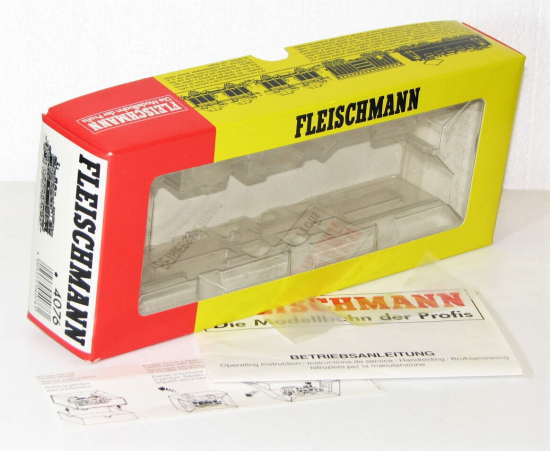 Fleischmann H0 4076 Leerkarton mit Inlay + Anleitung für Dampflok BR 78 der DR