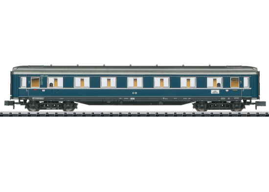 Minitrix / Trix N 15599 F-Zug Schnellzugwagen A4üe der DB 