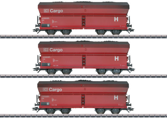 Märklin H0 46238 Selbstentladewagen-Set Fals 176 der DB Cargo gealtert