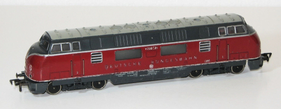 Fleischmann H0 1381 Diesellok BR V200 035 der DB Guss
