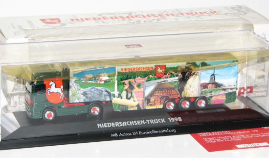 Herpa 1:87 187824 MB Actros MP 1 "Niedersachsen-Truck 1998" 
