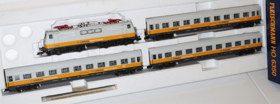 Fleischmann H0 6350 Zugset Airport Express mit E-Lok BR 111 #