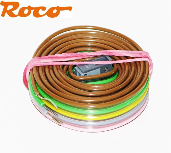 Roco H0 114817 5-poliges Kabel mit 1 Stecker für Drehscheibe 42615 
