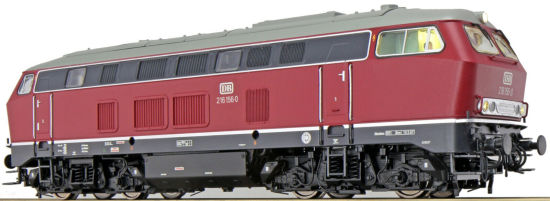 ESU H0 AC/DC 31002 Diesellok BR 216 156 der DB "Sound + Dampf" 