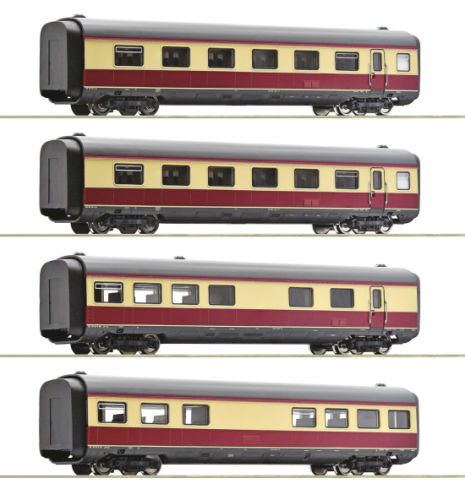 Roco H0 6200003 Ergänzungswagen-Set der DB für (7700002 und 7710002) 