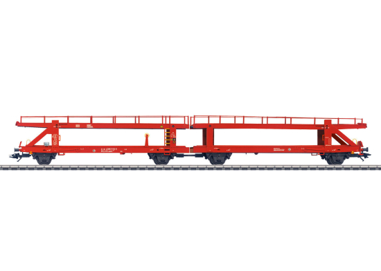 Märklin H0 47180 Doppel-Autotransportwagen Laaeks 553.1 der DB Cargo / DB AG - Neuheit 2024